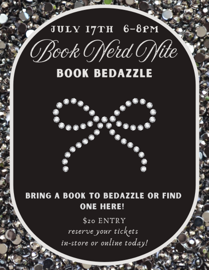 Book Bedazzle Flyer